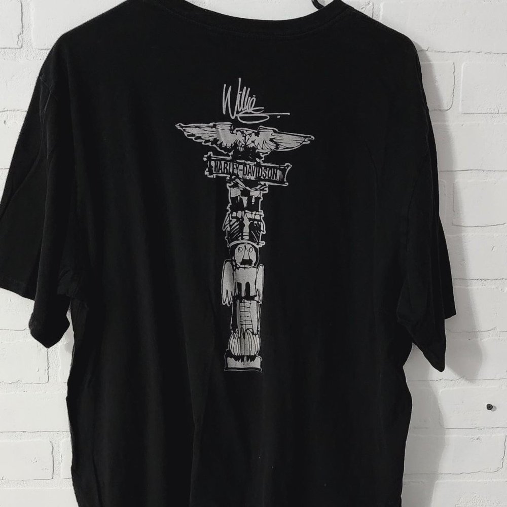 Harley Davidson x Willie Nelson tee shirt